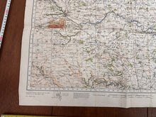Load image into Gallery viewer, Original WW2 British Army GSGS Map of England RARE Darlington Training Documents - The Militaria Shop