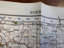 Load image into Gallery viewer, Original WW2 British Army GSGS Os Map of Great Britain - York - The Militaria Shop