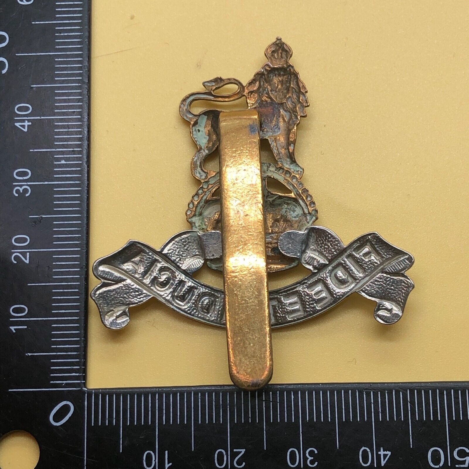 Original British Army Cap Badge - Royal Army Pay Corps - The Militaria Shop