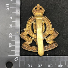 Load image into Gallery viewer, Original WW2 British Army Cap Badge - Royal Army Ordnance Corps - The Militaria Shop