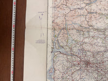 Load image into Gallery viewer, Original WW2 British Army RAF Navy Base Map of Scotland - The Forth, Clyne & Tay - The Militaria Shop