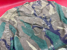 Load image into Gallery viewer, Original US Army M1 Camo Helmet Cover - Vietnam Found - Combat Worn - The Militaria Shop