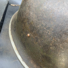 Load image into Gallery viewer, Original WW2 British/Canadian Army Mk3 "Turtle" Combat Helmet - The Militaria Shop