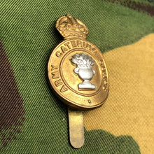 Load image into Gallery viewer, Original British Army WW2 Cap Badge - Army Catering Corps - The Militaria Shop