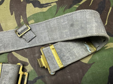 Load image into Gallery viewer, Original British Royal Air Force RAF Blue WW2 37 Pattern Belt - 38" Waist Max - The Militaria Shop