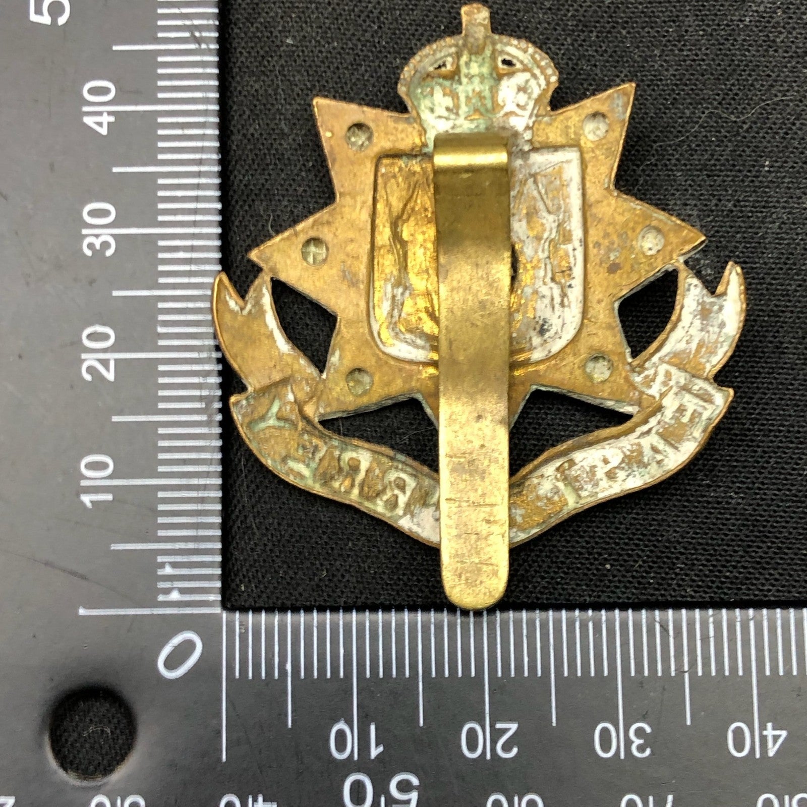Original British Army Cap Badge - East Surrey Regiment - The Militaria Shop