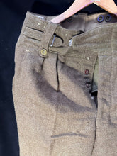 Charger l'image dans la galerie, Original British Army Battledress Trousers - Size 8 - 33" Waist - The Militaria Shop