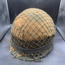 Load image into Gallery viewer, Genuine Dutch Army M53 Euroclone of WW2 US M1 Camouflaged Helmet & Liner Set - The Militaria Shop