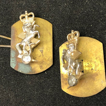Charger l'image dans la galerie, Original British Collar Badge Pair - Royal Electrical Mechanical Engineers - The Militaria Shop