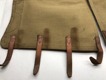 Load image into Gallery viewer, Original WW2 British Army 37 Pattern Despatch Riders High Sided Spats 1943 Dated - The Militaria Shop