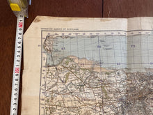 Load image into Gallery viewer, Original WW2 British Army GSGS Map of Scotland - Edinburgh - The Militaria Shop