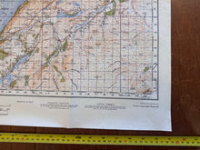 Load image into Gallery viewer, Original WW2 British Army GSGS Map of Scotland - Inverness - The Militaria Shop