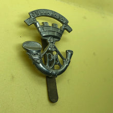 Load image into Gallery viewer, Original WW2 British Army Cap Badge - Somerset Light Infantry SLI - The Militaria Shop