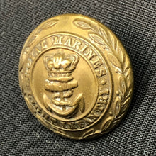 Charger l'image dans la galerie, Original Victorian Era British Royal Marine Light Infantry Uniform 22mm Button - The Militaria Shop