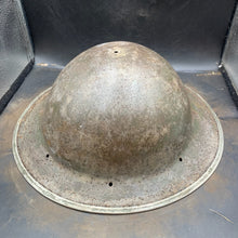 Load image into Gallery viewer, Original WW2 British Army Mk2 "Brodie" Combat Helmet - The Militaria Shop