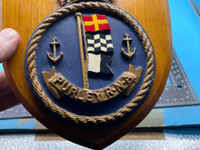 Lade das Bild in den Galerie-Viewer, Original Royal Naval Association Purley Branch Wall Plaque - The Militaria Shop