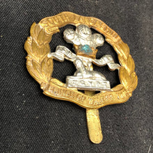 Load image into Gallery viewer, Original WW2 British Army Cap Badge - South Lancashire Regiment - The Militaria Shop