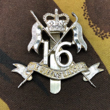 Lade das Bild in den Galerie-Viewer, Original British Staybrite Army Cap - 16th Lancers - The Militaria Shop