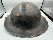 Lade das Bild in den Galerie-Viewer, Original WW2 British Style South African Mk2 Army Combat Helmet & Liner - The Militaria Shop