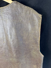 Load image into Gallery viewer, Original WW2 British Army No.2 Camouflaged Leather Jerkin - Size 1 - 1945 Dated - The Militaria Shop