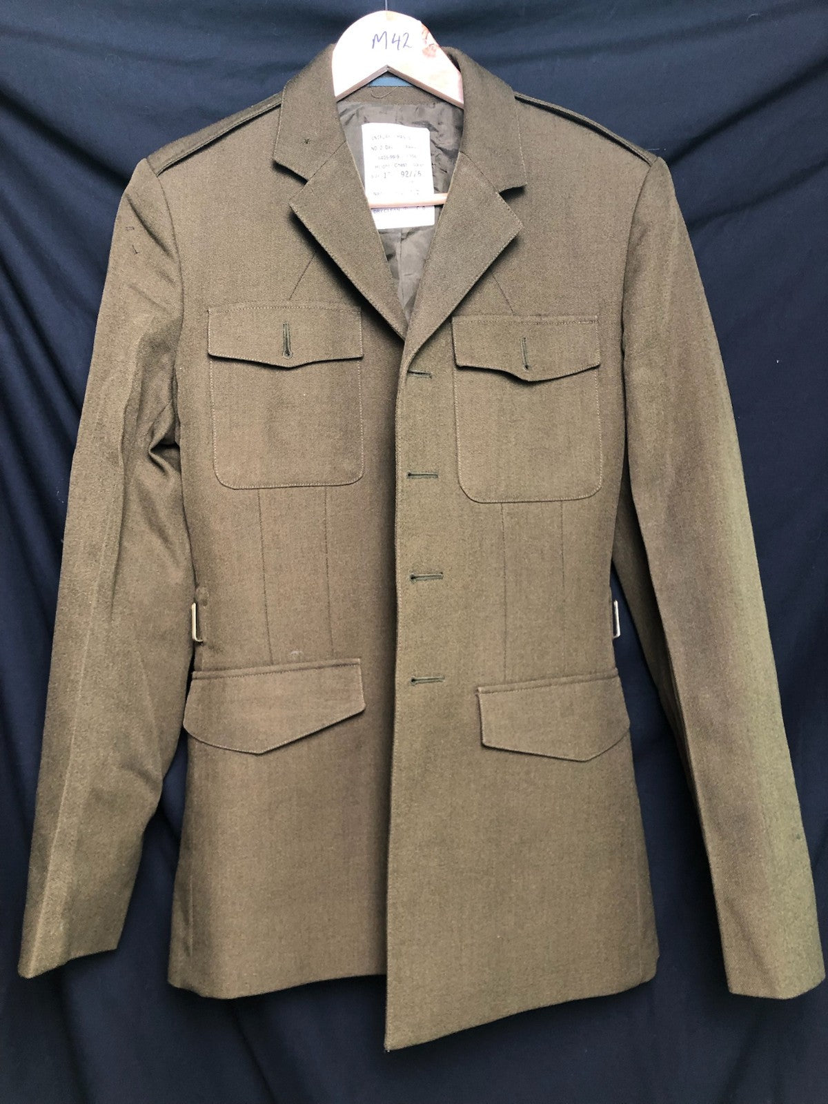 Grade 1 Used British Army No.2 Dress Uniform Jacket - Size 176/92/76 - The Militaria Shop