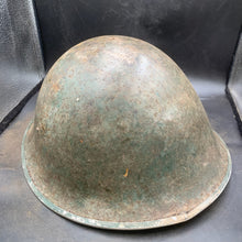 Load image into Gallery viewer, Original WW2 British/Canadian Army Mk3 Turtle Combat Helmet - The Militaria Shop
