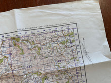 Charger l'image dans la galerie, Original WW2 British Army OS Map of Scotland - Ballater & Strathdon - The Militaria Shop