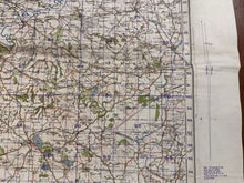 Load image into Gallery viewer, Original WW2 British Army GSGS OS Map of Great Britain - Wrexham & Oswestry - The Militaria Shop
