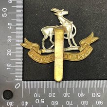 Load image into Gallery viewer, Original WW2 British Army Cap Badge - Royal Warwickshire Regiment - The Militaria Shop