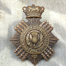 Load image into Gallery viewer, Original British Army Duke of Edinburgh's Own Volunteer Rifles Cap Badge - The Militaria Shop