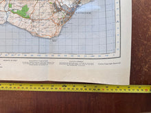 Load image into Gallery viewer, Original WW2 British Army GSGS OS Map of England & Wales - Brighton & Eastbourne - The Militaria Shop