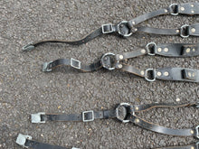 Lade das Bild in den Galerie-Viewer, Original German Army Leather Equipment Y-Straps - The Militaria Shop