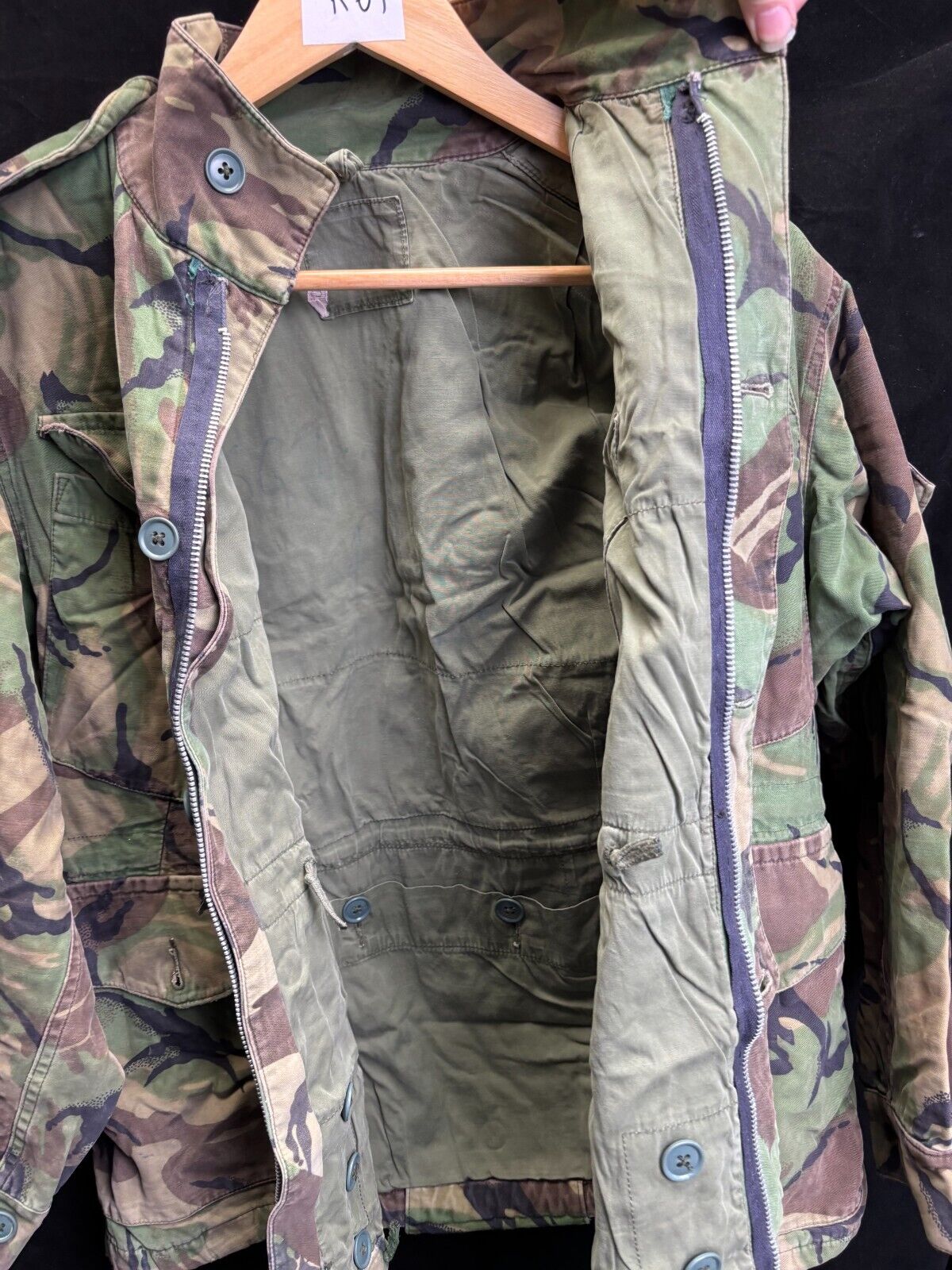 Surplus British Army 68 Pattern DPM Camouflaged Smock Combat 36in Chest - The Militaria Shop