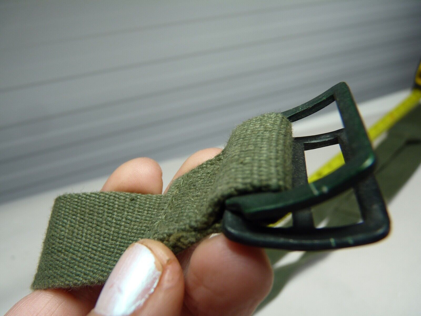 Original WW2 British Army 44 Pattern Shoulder / Extended Equipment Strap - 1945 - The Militaria Shop