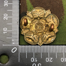 Lade das Bild in den Galerie-Viewer, Original British Army WW1 Collar Badge - East Lancashire Regiment - The Militaria Shop