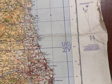 Load image into Gallery viewer, Original WW2 British Army RAF Navy Base Map of England - Border of Scotland - The Militaria Shop