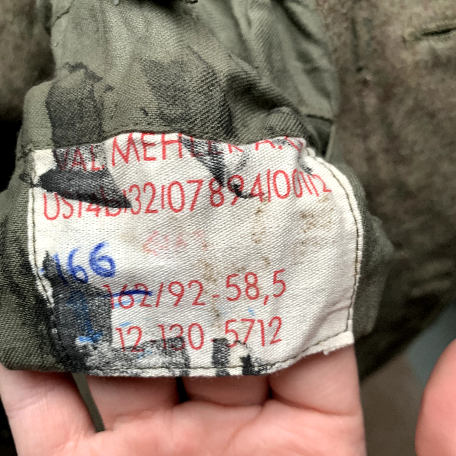 West German Field Jacket Green Wool Shirt Military Uniform Germany - 162/92 - The Militaria Shop