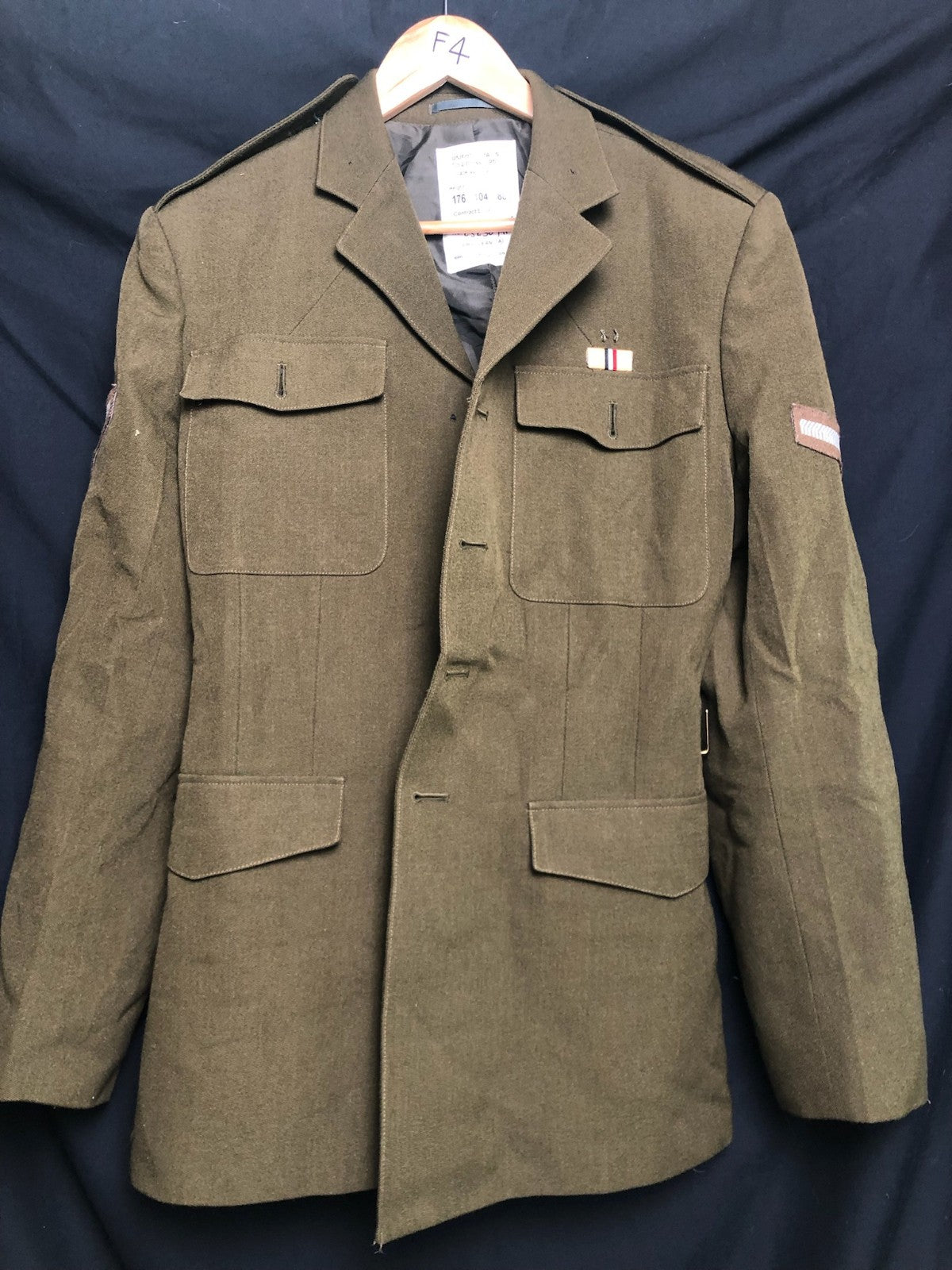 Original British Army No.2 Dress Uniform Jacket - Grade 1 - Size 176/104/88 - The Militaria Shop