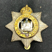 Load image into Gallery viewer, Original WW2 British Army Cap Badge - Devonshire Regiment - The Militaria Shop