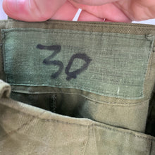 Load image into Gallery viewer, Genuine British Army Surplus Lightweight Men's Trousers - Size 30" Waist - The Militaria Shop