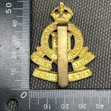 Load image into Gallery viewer, Original WW2 British Army Cap Badge - Royal Army Ordnance Corps - The Militaria Shop