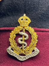Charger l'image dans la galerie, Original WW1 / WW2 British Army Officer's - Royal Army Medical Corps Dress Cap - The Militaria Shop