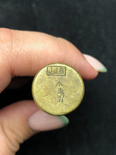 Load image into Gallery viewer, Original WW1 British Army SMLE Enfield Brass Oil Bottle - J.J.B Maker Marked - The Militaria Shop