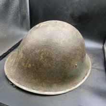 Load image into Gallery viewer, Original WW2 British/Canadian Army Mk3 Turtle Combat Helmet - The Militaria Shop