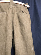 Load image into Gallery viewer, Original British Army Man's No.2 Dress Trousers - Size 30 - A/78 - 34" Chest - The Militaria Shop