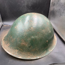 Load image into Gallery viewer, Original WW2 British/Canadian Army Mk3 "Turtle" Combat Helmet - The Militaria Shop