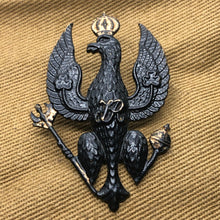 Load image into Gallery viewer, Genuine British Army Cap Badge - King's Royal Hussars - The Militaria Shop