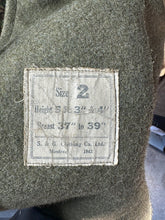 Load image into Gallery viewer, Original WW2 Canadian Army Greatcoat - 1943 Dated - 39" Chest - The Militaria Shop