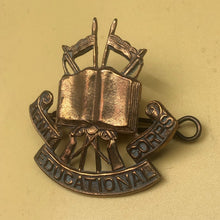 Load image into Gallery viewer, Original British Army Cap Badge - Army Educational Corps - The Militaria Shop