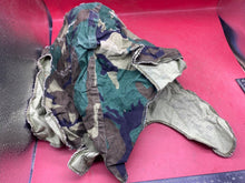 Load image into Gallery viewer, Original US Army M1 Camo Helmet Cover - Vietnam Found - Combat Worn - The Militaria Shop